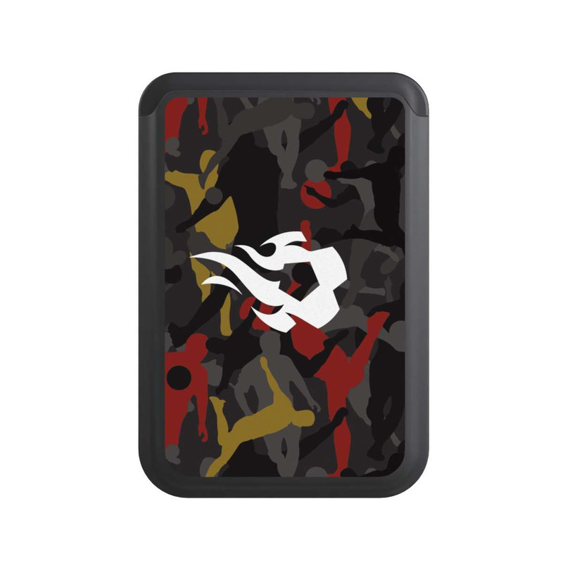  Cardholder Belgische Rote Flammen Camouflage