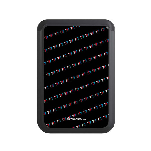  Cardholder Drei Fragezeichen Muster Schräg