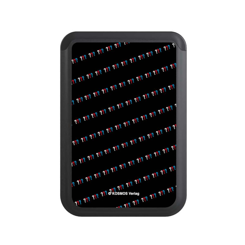  Cardholder Drei Fragezeichen Muster Schräg