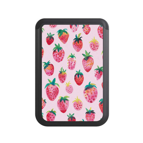  Cardholder Watercolor Strawberries