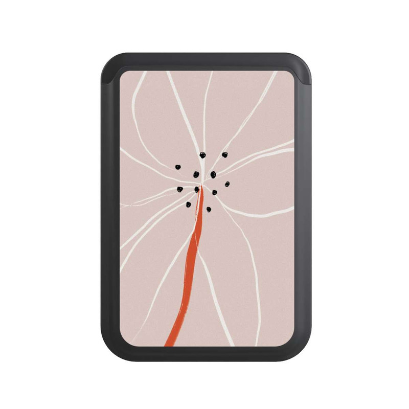  Cardholder Abstrakte Blume Nr. 1