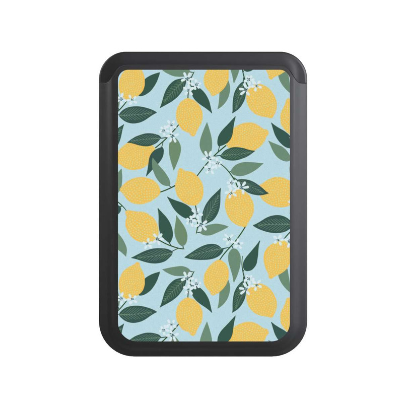  Cardholder Thème du citron