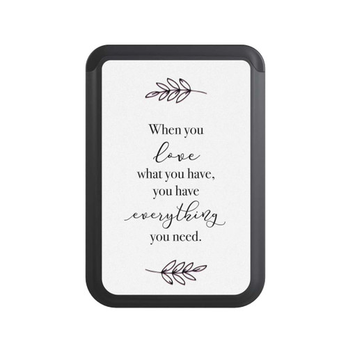  Cardholder When You Love What You Have
