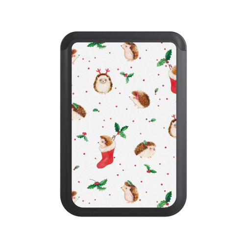  Cardholder Christmas Cute Hedgehog