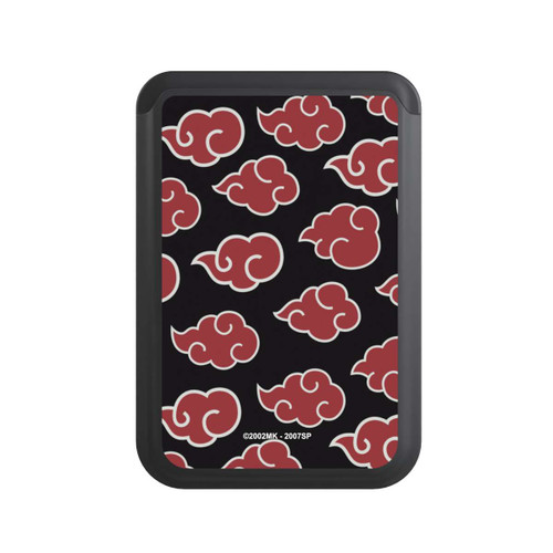  Cardholder Akatsuki Pattern Black Big