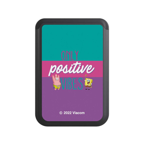  Cardholder  Spongebob - Only Positive Vibes