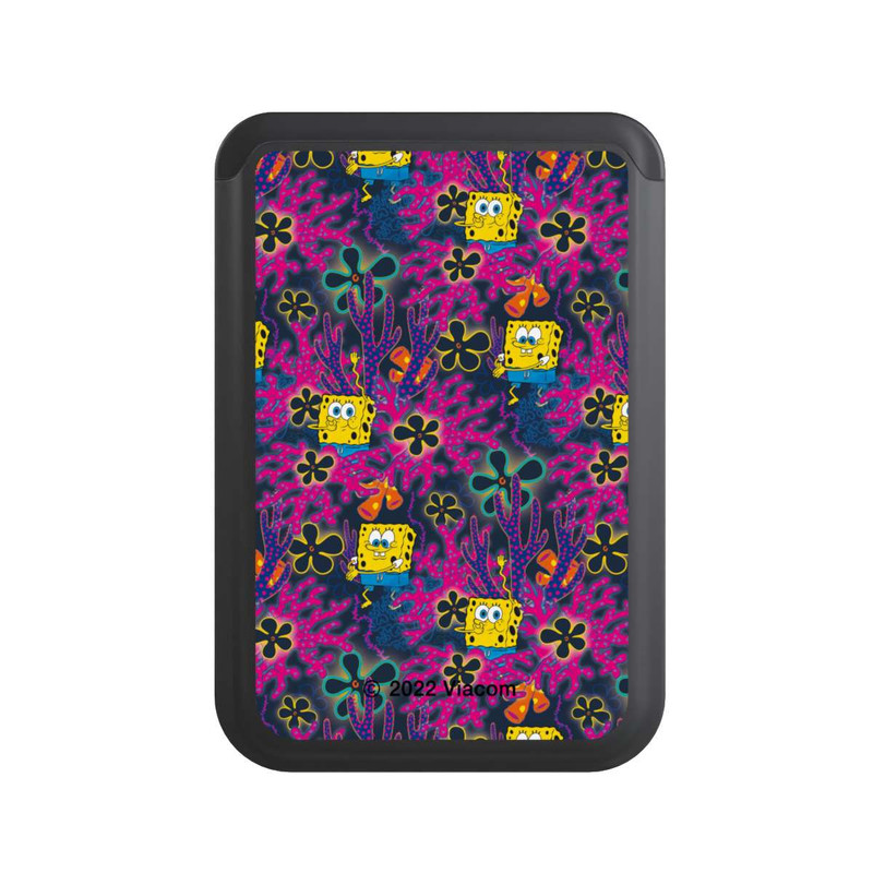  Cardholder Spongebob - Coral Muster