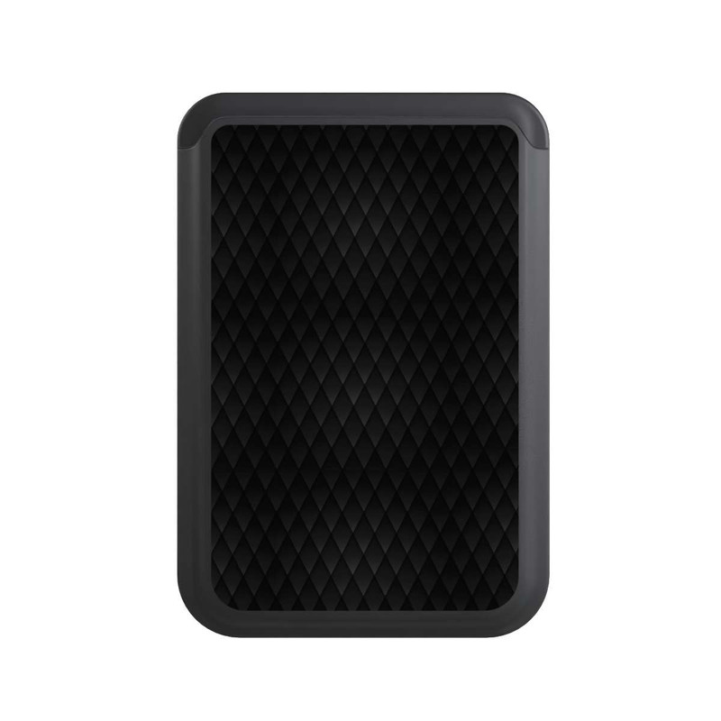  Cardholder Peau de Serpent Noire