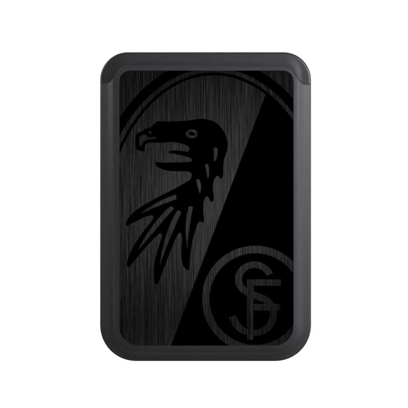  Cardholder SC Freiburg Kratzen Horizontal Metall Hintergrund