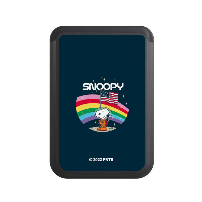  Cardholder Snoopy Voyageur de l'espace