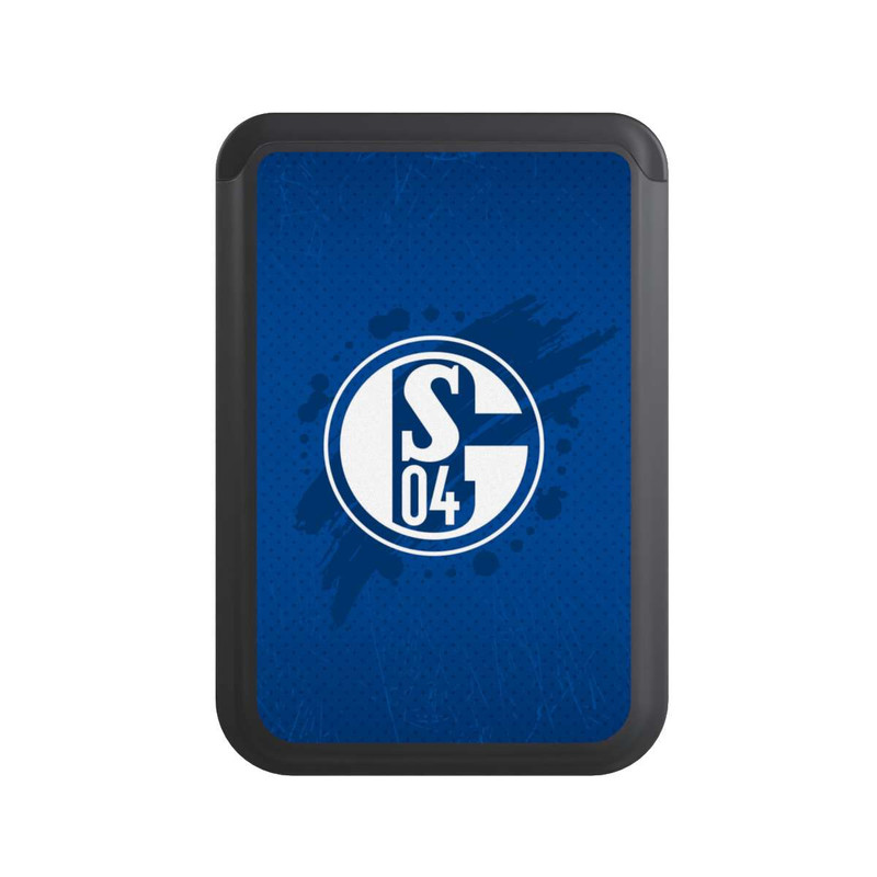  Cardholder Schalke 04 Farbe Fleck Blau