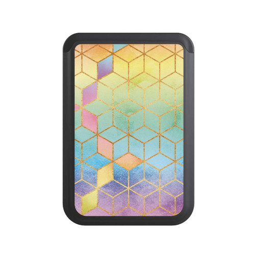  Cardholder Regenbogenwürfel