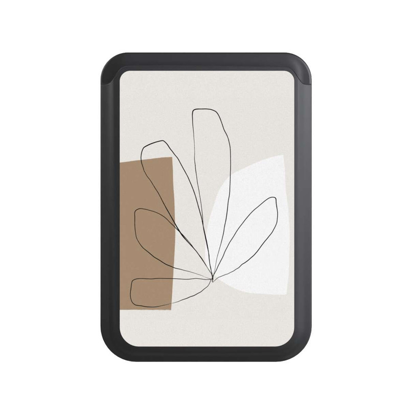  Cardholder Blumen und Formen Nr. 2 - Anastasia Sawall