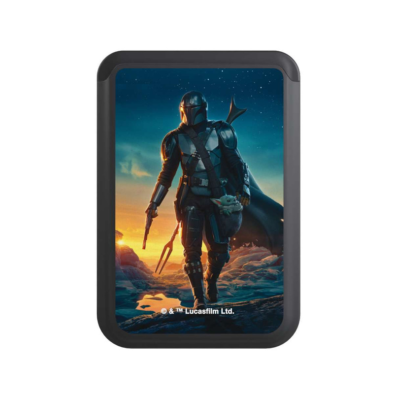  Cardholder Der Mandalorianer-Sonnenuntergang