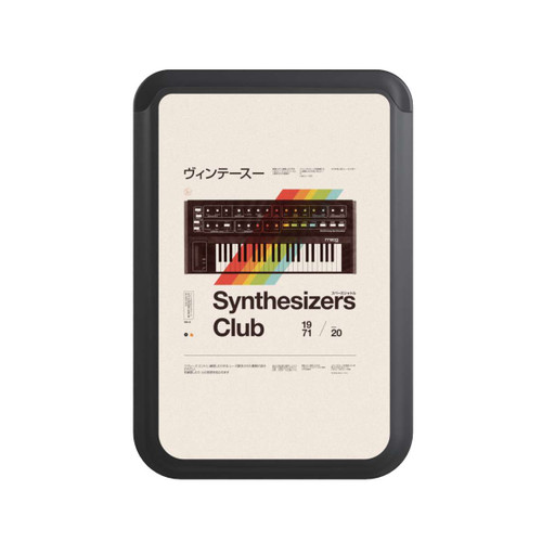  Cardholder Synthe Club Print
