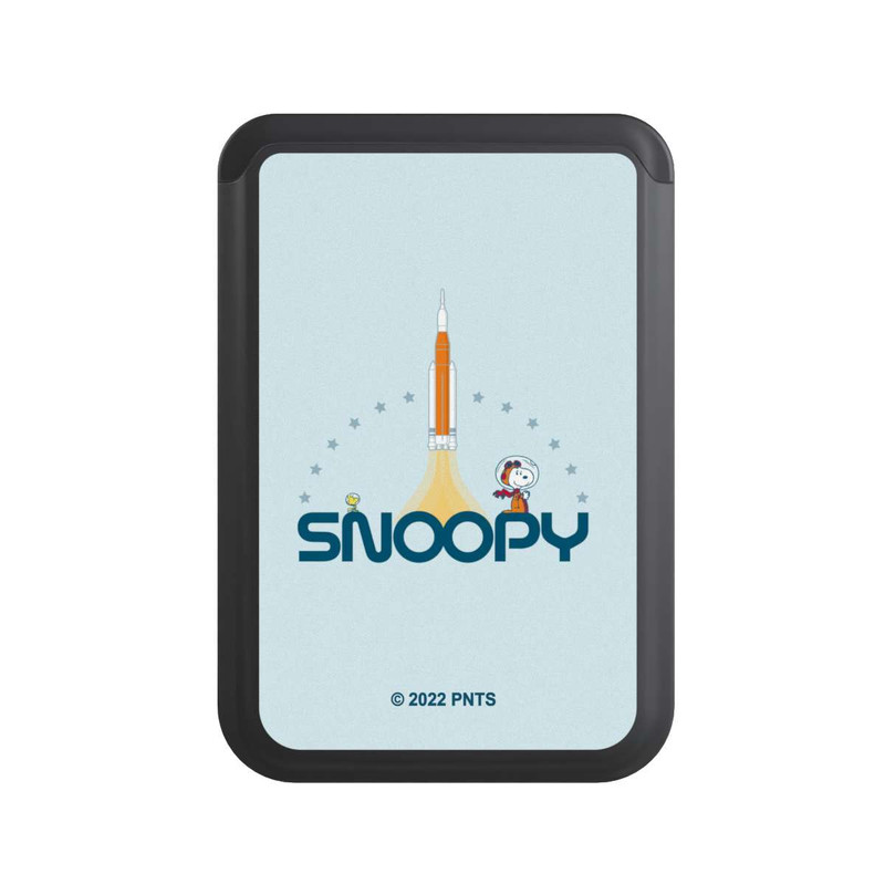  Cardholder Snoopy & sa Fusée