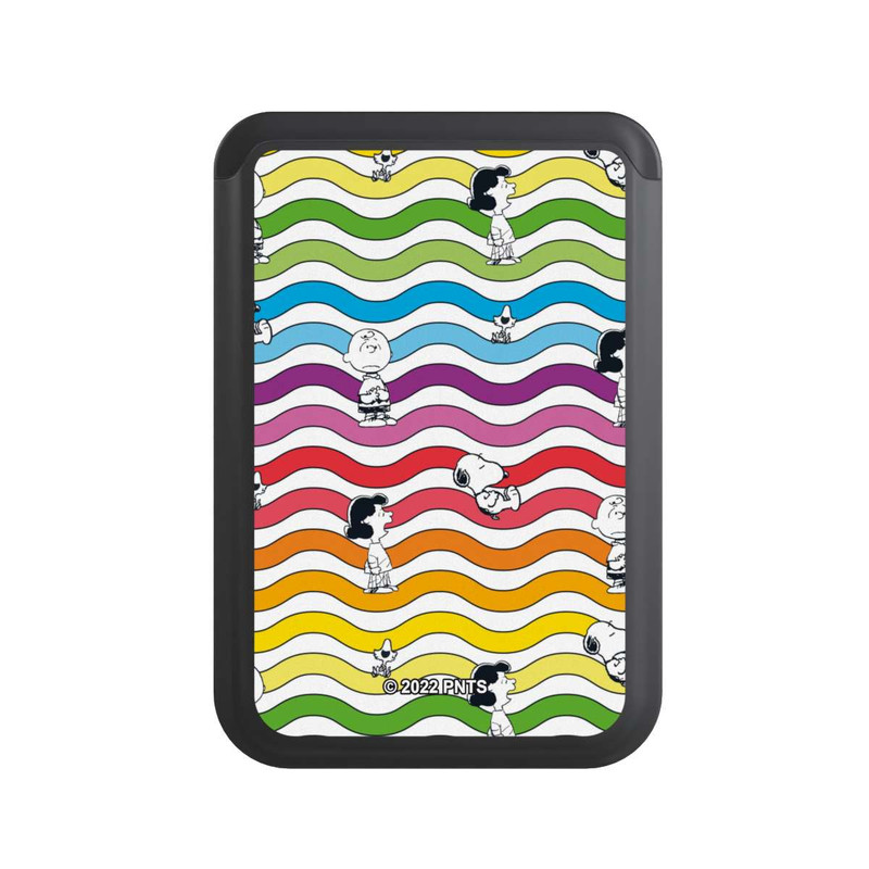  Cardholder Snoopy Pattern Arc-en-ciel
