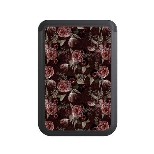  Cardholder Winterrosen und Tulpen