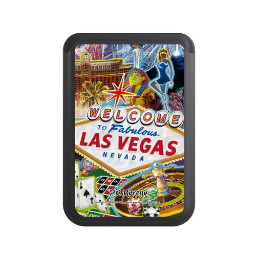  Cardholder Las Vegas Art By P.D. Moreno