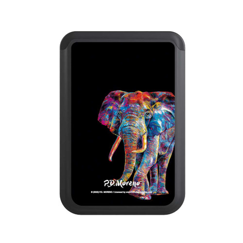  Cardholder Elephant Art By P.D. Moreno