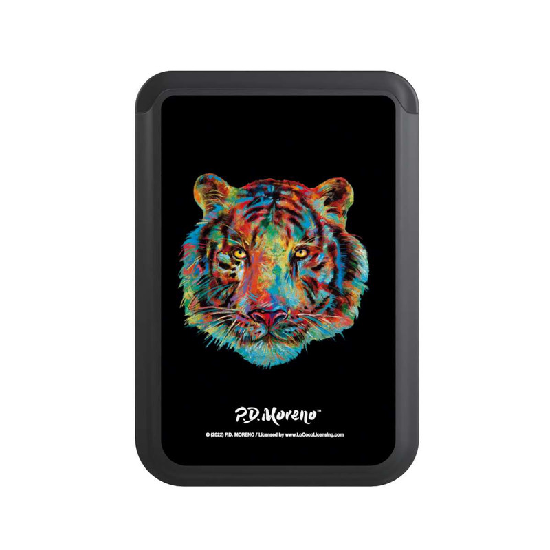 Cardholder Tiger Art By P.D. Moreno