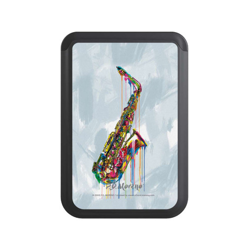  Cardholder Saxophone Art By P.D. Moreno
