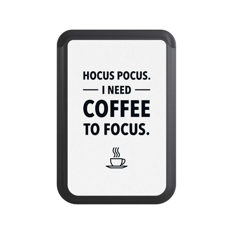  Cardholder Hocus Pocus I Need Coffee