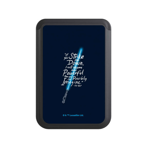  Cardholder Obi Wan Quote