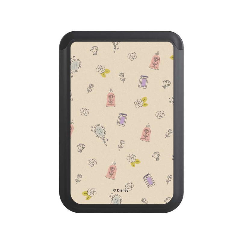  Cardholder Princess Accessoires Pattern Beige Disney Princess 