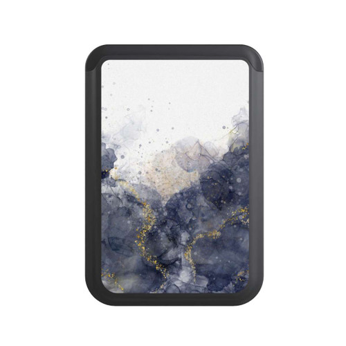  Cardholder Alkoholtinte glamouröses Blau