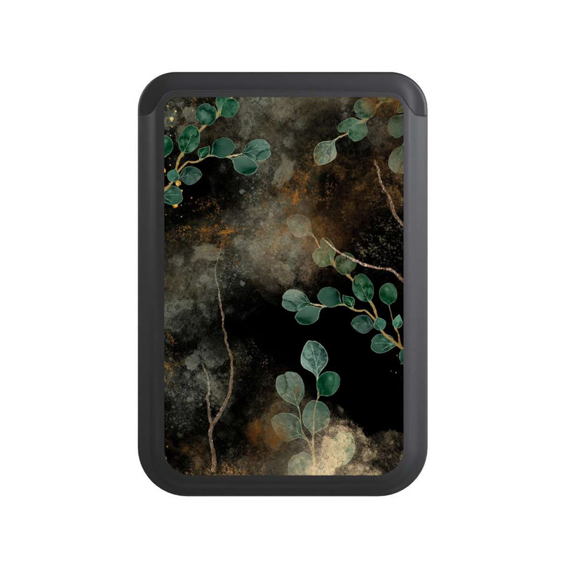  Cardholder Eucalyptus en Fond