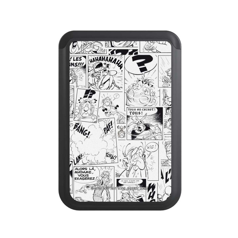  Cardholder BD Astérix Blanc & Noir