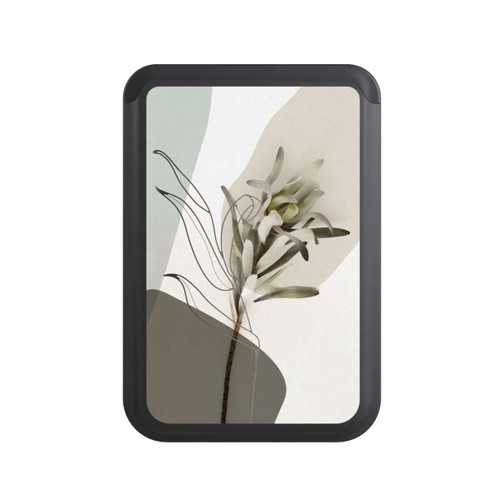  Cardholder Boho Line Art Olive Green