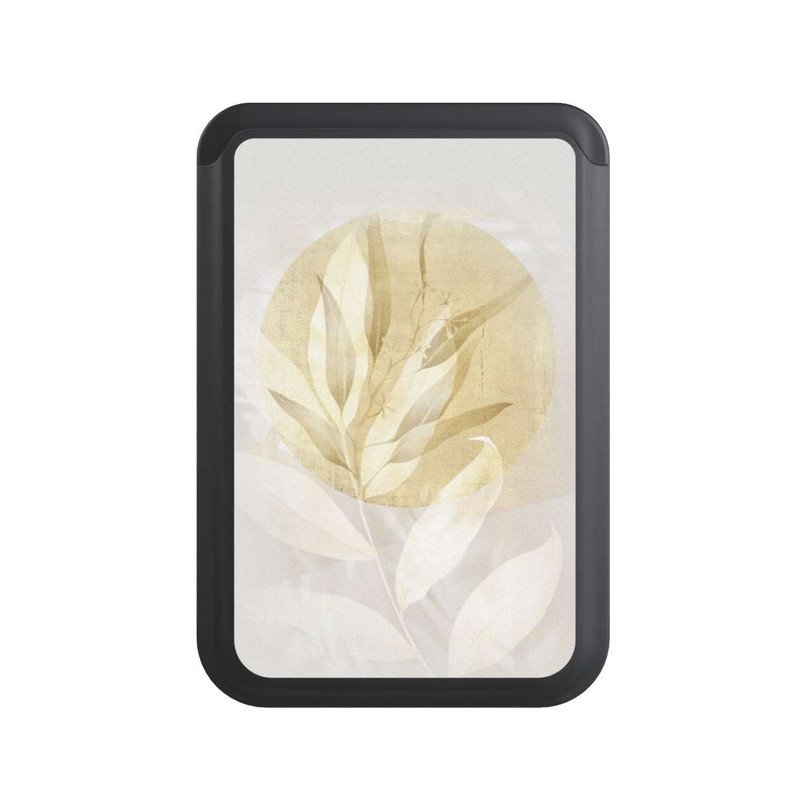  Cardholder Fleur Or Art Bohémien