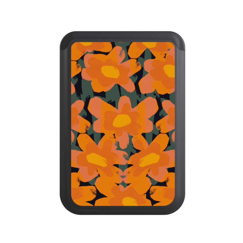  Cardholder Prairie Fleurie Orange