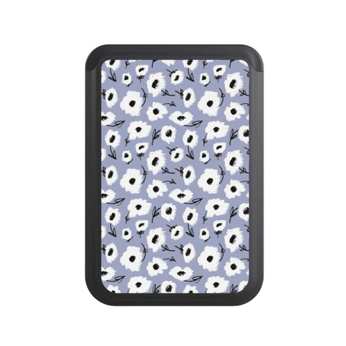  Cardholder Pattern Fleurs Lilas
