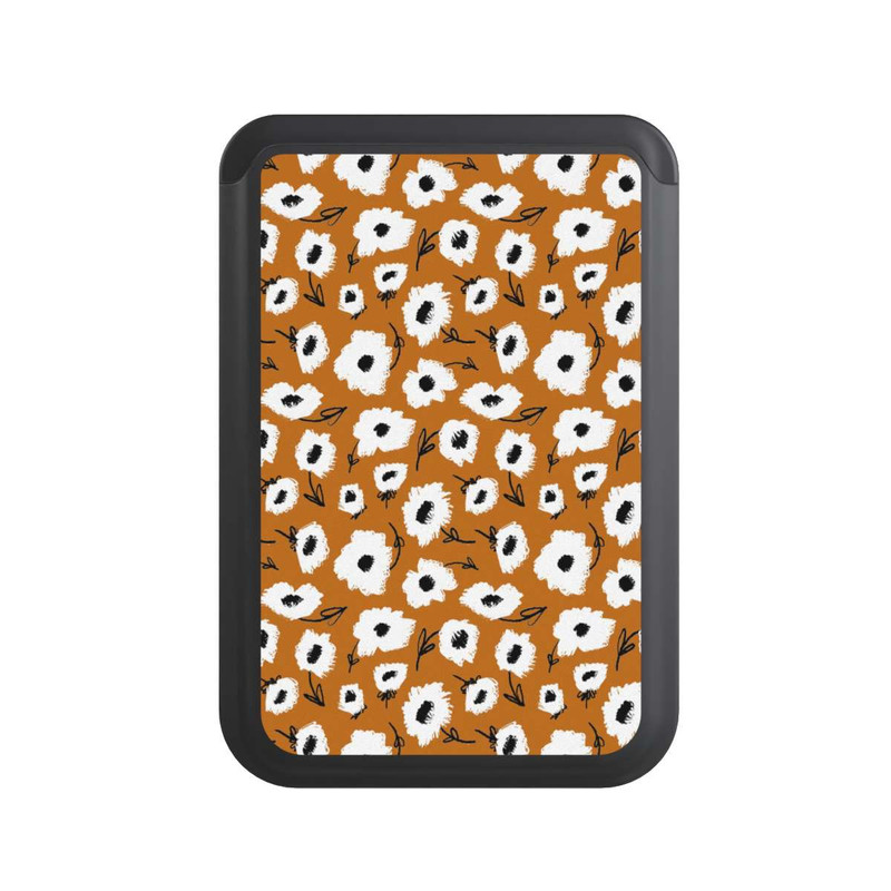  Cardholder Pattern Fleurs Ocres