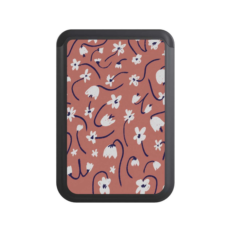  Cardholder Motif Petites Fleurs