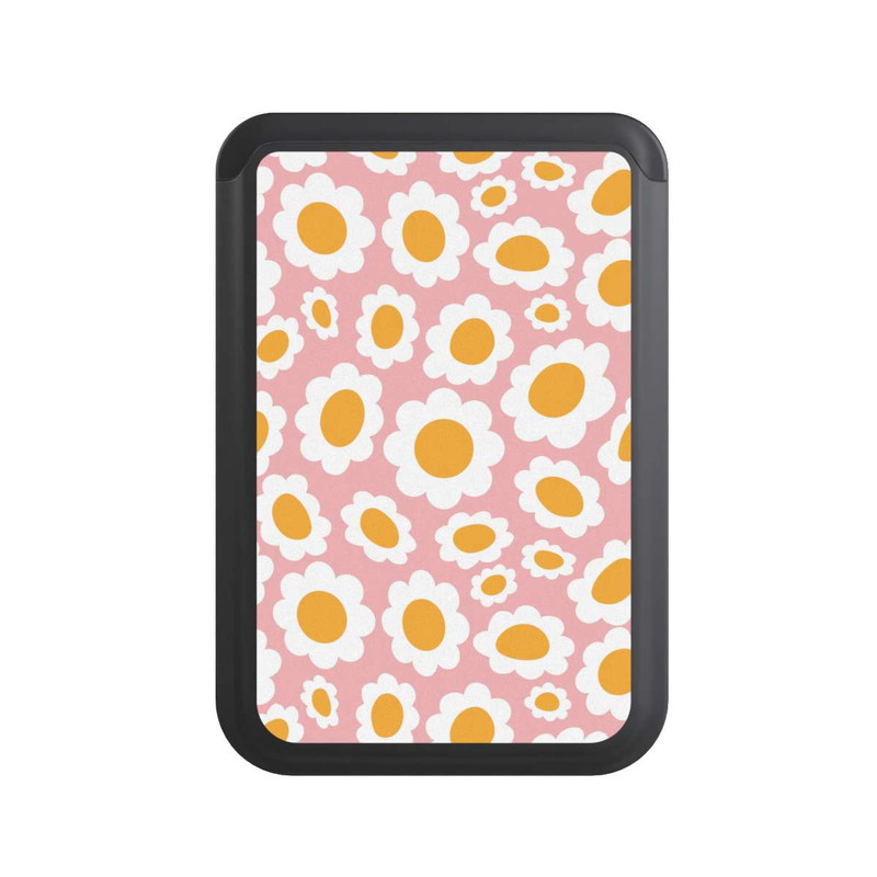  Cardholder Vintage Daisies Pink