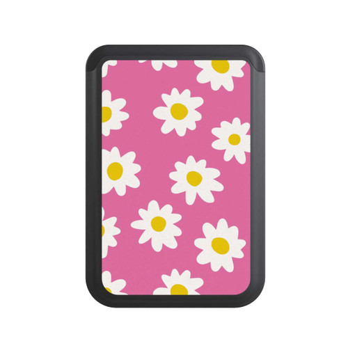  Cardholder Daisy Pink Pattern