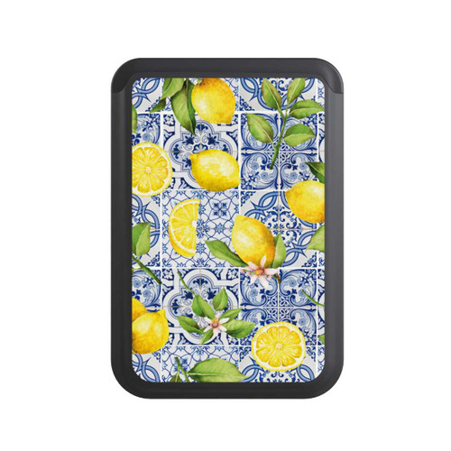  Cardholder Griechische Zitronen Muster