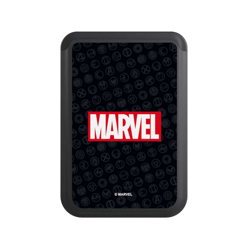  Cardholder Marvel Logo Black Red 