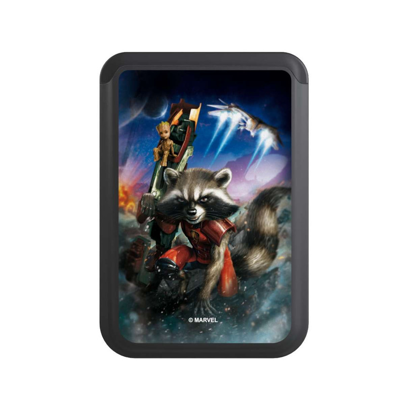  Cardholder Rocket & Baby Groot Guardians Of The Galaxy