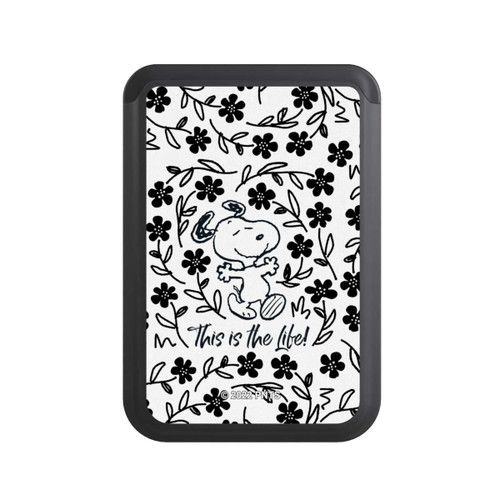  Cardholder Snoopy Black and White This Is The Life