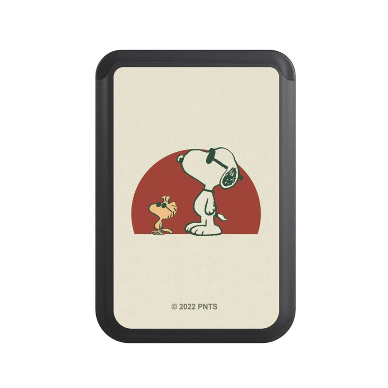  Cardholder Snoopy & Woodstock Loin de Là