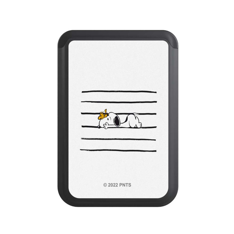  Cardholder Snoopy & Woodstock Lignes