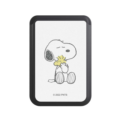  Cardholder Snoopy And Woodstock Cuddling