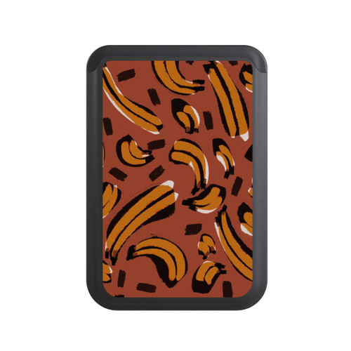  Cardholder Motif abstrait de bananes