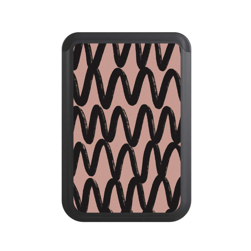  Cardholder Zig Zag Noir
