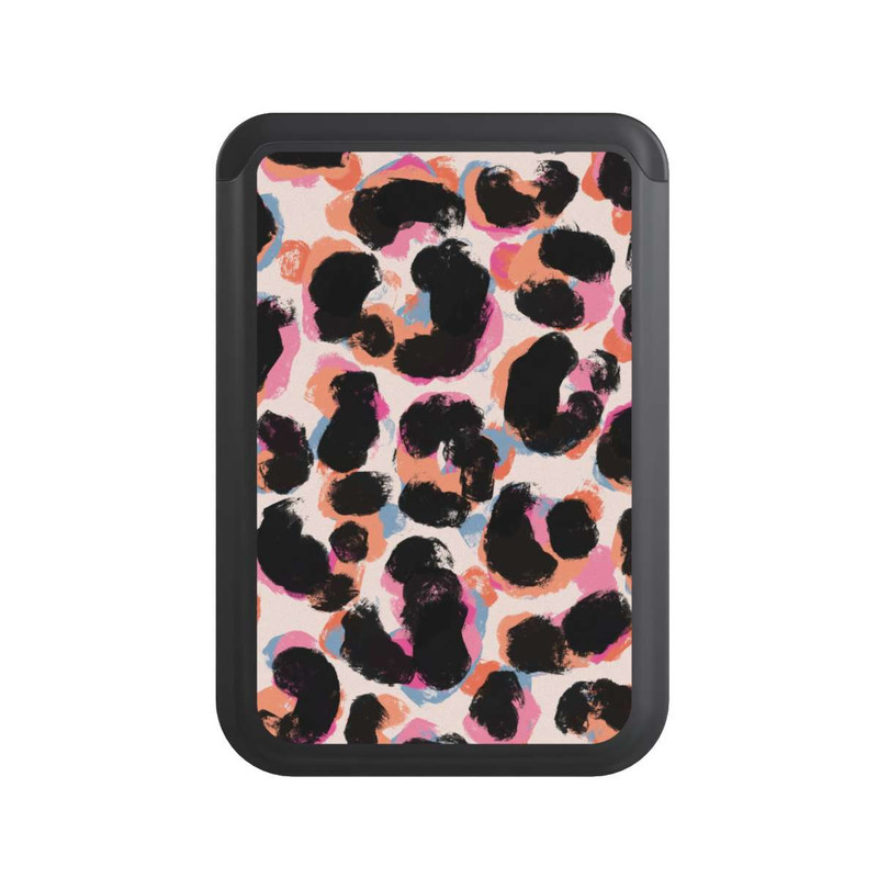  Cardholder Lion Pattern Colorée